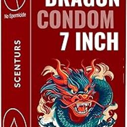 Scenturs Dragon Series Condom for Men – 7 Inch Size | Extra Large | Super Smooth & Strong | by Arihant Enterprises-image-28