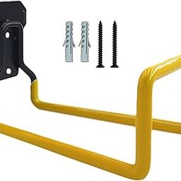 MERISHOPP™ Garden Hose Holder Hook Metal Hose Hanger for Power Tools Ropes Garden Tools Yellow|-image-70