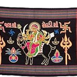 NAVYA HANDICRAFT Meladi maa Computer Design Aari Bharat Shawl-picture-2