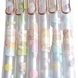 Kawaii Cartoon Girl Gel Pens Set Cute Bow & Bear Design, Fancy Pastel Ink Pens Fun & Adorable Stationery for Kids, Teens, & Collectors (6 SET)-image-91