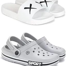 WINGSCRAFT-Lightweight Classic Clogs | Sandals |Slider Adjustable Back Strap for Men-Combo(2)-3029-3014-picture-40