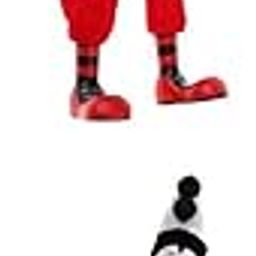 MERISHOPP® 2 Set 38cm 15inch Vintage Porcelain Hanging Foot Clown Doll Harlequin Dolls|Dolls | by Material | Porcelain | Contemporary (1980-Now) | Clowns-picture-16