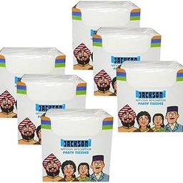 Jackson Napkin Party Paper (Large) Pack of 6-100 Napkins Per Pack- Total 600 Napkins Guaranteed !-image-37