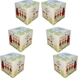 Grow and Decor Pot and Bottom Tray Gardening Kit with Seasonal Seeds| Pack of 6 DIY Kits| Best Eco-Friendly Option for Gifting/Return Gift/Corporate Gifting Purpose| Growing Kit-image-57