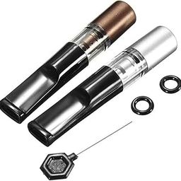 karya siddhi traders Trending Cigarette Holder Healthy Filter Washable Mouthpiece Smoking Pipe Regular Size Reduce Tar cigarette filters for men-image-72