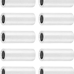 Aluminum Alloy Column, Threadless Standoff Spacer Support Fittings OD 6mm ID 4mm 1mm Thickness for Mechanical Repair(Length 16mm)-11