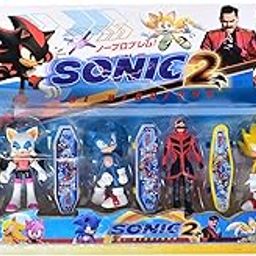 Toys Uncle Figure (Sonic 6 Pieces Figure Set)-11