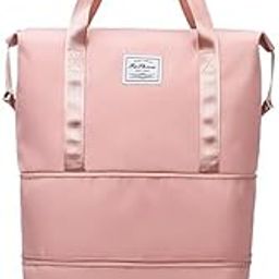 Rolling Duffle Bag with Wheels, Expandable Foldable Duffle Bag for Outddor Sports Fitness Travel, Rolling Luggage Bag Carry on Duffel Bag (Pink)-image-50