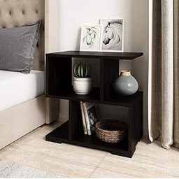 FireBees Modern Wooden Home Decor Table,Bedside Table,Coffe Table,nightstand, Nesting Table,Centre Table,Console Table,Multipurpose Table (Brown)-46