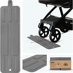 SLEEPY BUMP Baby Stroller Rocker- for Newborn, Baby or Infant to in no Time. Foldable & Portable Rocking Mat. Rocks Any Stroller Anywhere, Anytime. Indoor & Outdoor use (Gentle Gray)-image-72