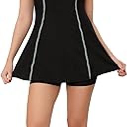 Swimming Costume for Women - Onepiece Swimsuit- Sleeveless Beachwear for Women-image-67