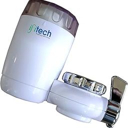 IFITech Ceramic Faucet Water Filtration System, Reduces Impurities, odor, Non-Toxic and Harmless Fits Standard Faucets - White-picture-19