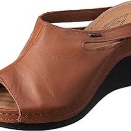 Women Cognac Slippers-image-40