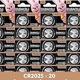 Duracell CR2025 3V Lithium Coin Battery, 20 pcs, 2025 Coin Button Cell Battery, DL2025-picture-29