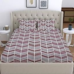 amazon basics EW Bed in A Bag | 1 Comforter | 1 Bedsheet | 2 Pillow Covers | (Maroon)-image-16