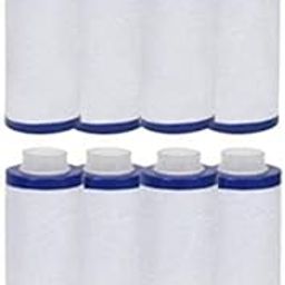 CSI INTERNATIONAL 8pc RO Water Filter Cartridge | 9 Inch PP Yarn Wound Sediment Filter | Multi Layer Pre Filter for RO UV Purifiers (Pack of 8)-24
