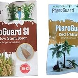 SI Rice Yellow Stem Borer Lure - Scirpophaga Incertulas | Pack of 20 | & | RF Red Palm Weevil Lure - for Agriculture Use - 50-60 Days Life-image-11