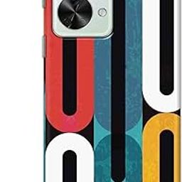 NDCOM for OnePlus Nord 2T Back Cover | Protective One Plus Nord 2T Back Cover Nord 2T Back Cover | Colorful Pattern Designer Printed Hard Case-10