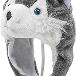 Ubervia Animal Winter Hat Party Women Men Novelty Kids Headgear Husky Beanie|Hats Caps|Baseball Caps|Snapback Hats|Trucker Caps|Bucket Hats|Beanie Caps|Dad Hats|Sun Hats|Fedora Hats-image-62