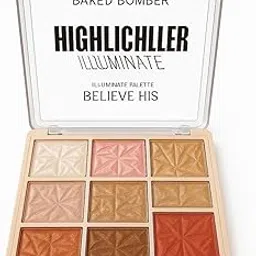 PERFECTT 24HR Shimmery HL11 Highlighter Palette (Shade 2)-image-88
