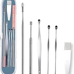 Ear Cleaning Tool Kit, 6-Piece Professional Stainless Steel Set with Storage Case-image-43