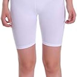 Women's Cotton Lycra Regular High Rise Cycling Shorts for Gym, Yoga & Exercise with Soft & Comfortable Fabric.-image-3