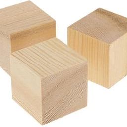 TRENDYNEST® 5xWood Cube Blocks Puzzle Unfinished Wooden Pieces for Crafts 35mm 3 Pieces | Crafts | Multi-Purpose Craft Supplies | Crafting Pieces | Wooden Pieces-image-19