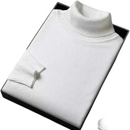 Solid Round Neck Casual Men Sweater | Wool Blend Fabric | Classic and Versatile Winter Fashion-image-55