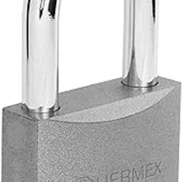 Iron padlock, 63mm long hook box-image-11