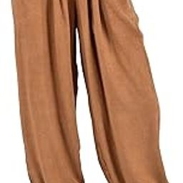 Harem Pants for Women | Stylish Afghani Salwar | Women's Rayon Fabric Pants Loose Fit for Yoga & Dancing | Waist Size 22 to 42 Inches, Free Size-image-63