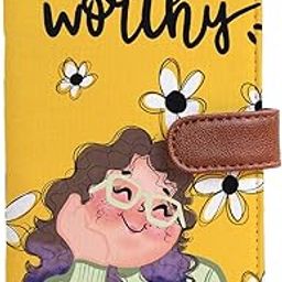 Wallet for Women | Stylish Printed Bi-Fold Long Wallet & Ladies Purse Handbag | Clutch for Daily Use | Worthy Yellow-image-6