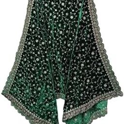 Velvet Dupatta - A Touch of Luxury Add a touch of sophistication and grace to your wardrobe with our Velvet Dupatta. plush velvet fabric.(COLOR :- MAROON,PINK,GREEN,PURPLE)-picture-32