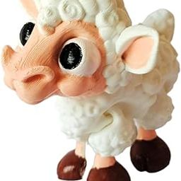 kutty toys Flexi Sheep Goat/Kids Toy/ 3D Printed/Articulated/Home Decor/Table Display Toy/Goat-picture-15