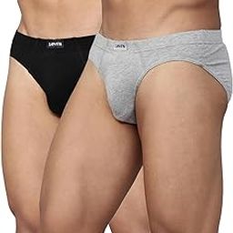 Men's Cotton Regular Fit Solid Brief-image-60
