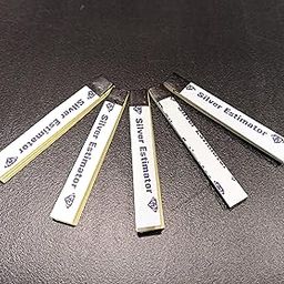 CRAFTWAFT Silver Estimator Test Paper [Vial of 100 Strips] for Lab Tests-19