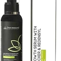FEEL AWESOME Hair Growth Serum with Redensyl & DHT Blocker | Improves Hair Growth | Targets Hair Fall, Damaged Scalp, Hair Thinning | 3.38 Fl Oz / 100 Ml-62
