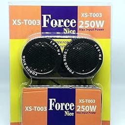 SP XS-T003 Car Coaxial High Efficiency Super Dome Tweeter 250W Max(Black) (2 Pair)-image-35