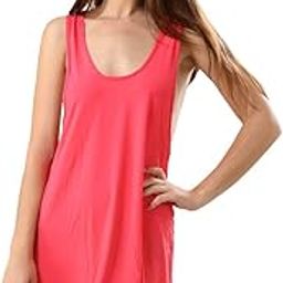 Trendy Solid Pink Colour Swimwear Bikini Cover Ups Beach Dress for Women.-image-87
