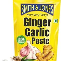Smith & Jones Ginger Garlic Paste, 200g, Thick & Coarse Paste for Cooking, Aromatic & Flavorful-image-66