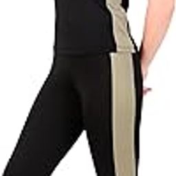 Women's Body Fitted Gym Running Sports Track Suit | Regular Casual Fit | Track Suit for Girls & Women | Fabric - Polyester Blend-image-27