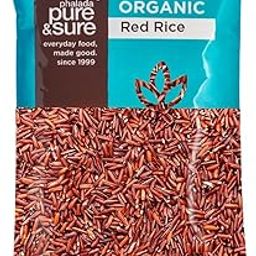 Pure & Sure Organic Red Rice 1Kg | 100% Naturally Handpounded Laal Chawal | Rich Source of Iron, Vitamins & Antioxidants | Certified Organic | Gluten Free | No Additives-image-46