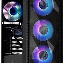 CHIST I7 Extreme Gaming PC (Core i7 4770 Processor 4Core 8 Threats/1TB SSD/GT 730 4GB DDR5 Graphic Card/Windows 10/4RGB Fans Ready to Use (16GB RAM)-31