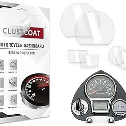 CLUSTCOAT ULTRA CLEAR Motorcycle Dashboard Instrument Cluster Screen Protector for Royal Enfield Reborn Classic 350 2022+ / Bullet 350 2023+ (Non Tripper Model) / Classic 650 2025+ (2 pcs)-11