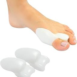 Gel Big Toe Bunion Guards/Toe Spreaders Bunion Pads Big Toe Separator Cushion Straightener/Gel Toe Spacers, Protectors, Corrector - 1 Pair-50