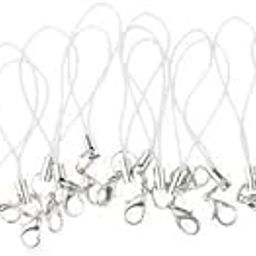 MERISHOPP 3X20Pcs Diy Mobile Cellphone Keychain Lanyard Charms Diy Rope White|Cell Phones & Accessories | Cell Phone Accessories | Straps & Charms-image-34