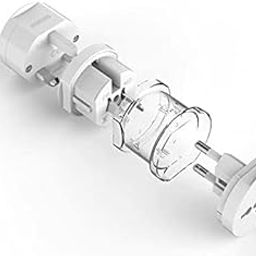 Universal Travel Power Adapter, International EU/UK/US Compatible, White-picture-18
