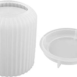 LOOM TREE® Jar Resin Mould for Gypsum Cement Epoxy Resin Silicone Mould DIY Making Tool Style B | Multi-Purpose Craft Supplies | Crafting Pieces | Resin Craft Molds & Supplies-image-49