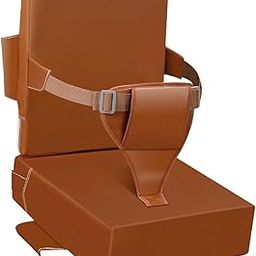 LOOM TREE® Booster Seat for Dining Table Portable High Chair Seat Pad for Kids Children 32Cmx36Cmx10Cm Orange | Feeding | Booster Chairs-image-76