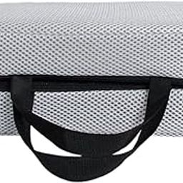 SAZ DEKOR Stadium Seat Cushion Reusable Stadium Cushion for Park Garden Mountaineering Gray-image-15