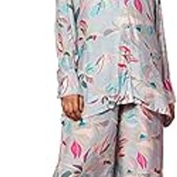 Women's Grey Printed Silk Blend Co-Ords (Pack of 2) (35530-image-20